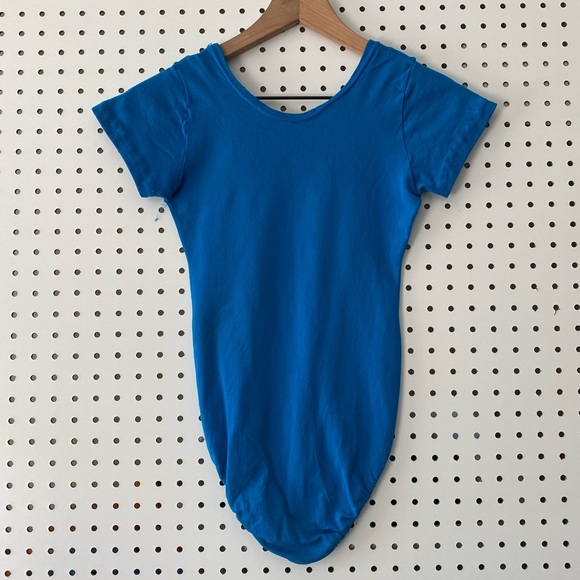 Vintage Danskin Jazzercise Blue Leotard - Picture 5 of 10
